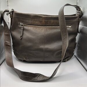 Coach LEATHER DUFFLE Handbag Purse Brown (COACH F15064)